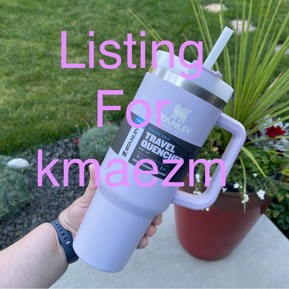 Listing for kmaezm Stanley Quencher 40oz